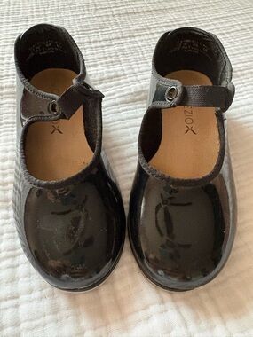 Capezio Black Patent Tap Shoe, JR. TYETTE TAP SHOE - CHILD N625C size 12W